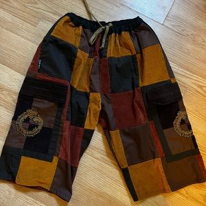 Ixchel Patchwork Shorts